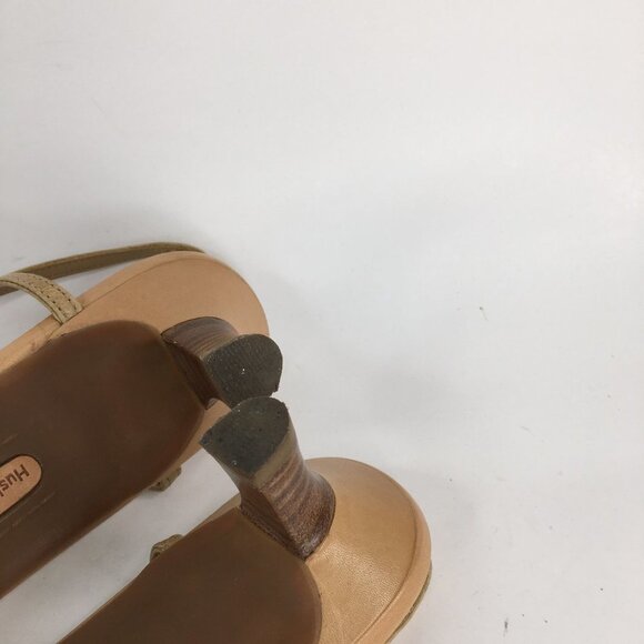 Hush Puppies Chamomile Tan Heel Sandals Size 8.5M - Picture 8 of 14